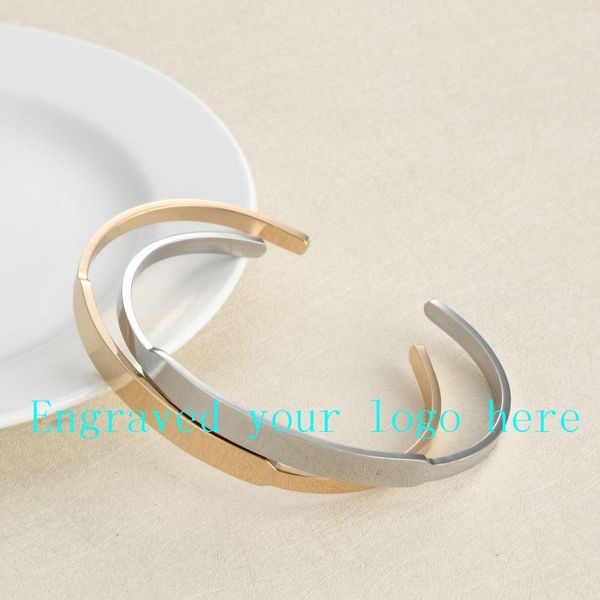 bangle silver gold customized jewelry stainless steel 6mm positive inspirational id bracelet cuff for women, Black
bangle silver gold customized jewelry stainless steel 6mm positive inspirational id bracelet cuff for women, Black