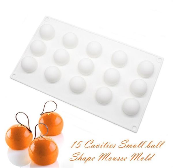 new dining silicone cake mold 15 cells round ball mousse mold silicone bakeware home kitchen sugarcraft baking dessert tools
new dining silicone cake mold 15 cells round ball mousse mold silicone bakeware home kitchen sugarcraft baking dessert tools