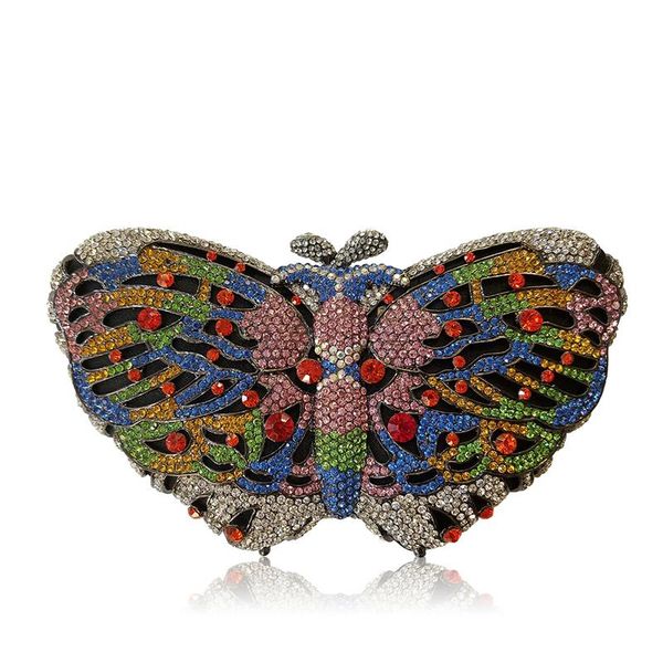 new large red rhinestone multicolored crystal women clutch handbags fashion butterfly shape lady evening clutches black purse
new large red rhinestone multicolored crystal women clutch handbags fashion butterfly shape lady evening clutches black purse