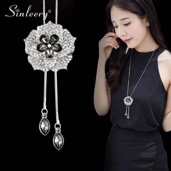 pendant necklaces sinleery beautiful gray blue cubic zirconia flower long necklace adjusted chain silver color women jewelry my045 ssb
pendant necklaces sinleery beautiful gray blue cubic zirconia flower long necklace adjusted chain silver color women jewelry my045 ssb