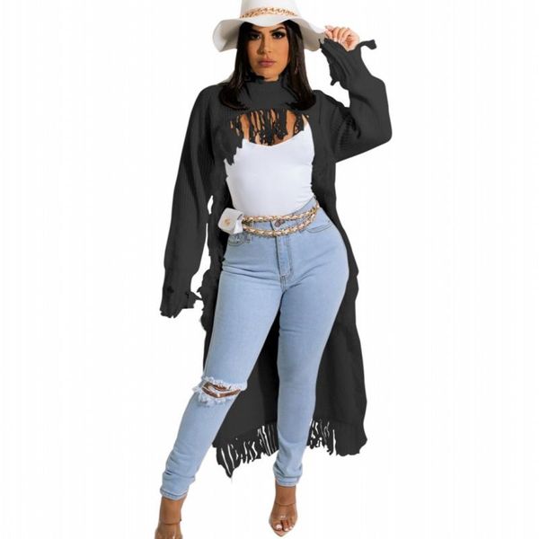 women's sweaters pullover women full sleeve o neck with tassel robes autumn winter solid streetwear knitted ribbed cardigan sweater pul, White;black
women's sweaters pullover women full sleeve o neck with tassel robes autumn winter solid streetwear knitted ribbed cardigan sweater pul, White;black