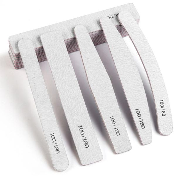 nail files professional file 100/180 half moon sandpaper buffer double side sanding blocks grinding polishing manicure care tools
nail files professional file 100/180 half moon sandpaper buffer double side sanding blocks grinding polishing manicure care tools
