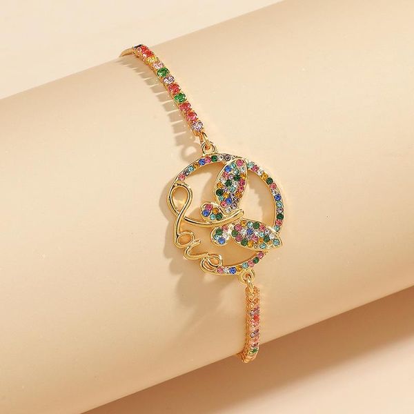 charm bracelets small fresh butterfly bracelet with rhinestones, natural crystal bracelet, female inlaid colorful zircon, Golden;silver
charm bracelets small fresh butterfly bracelet with rhinestones, natural crystal bracelet, female inlaid colorful zircon, Golden;silver