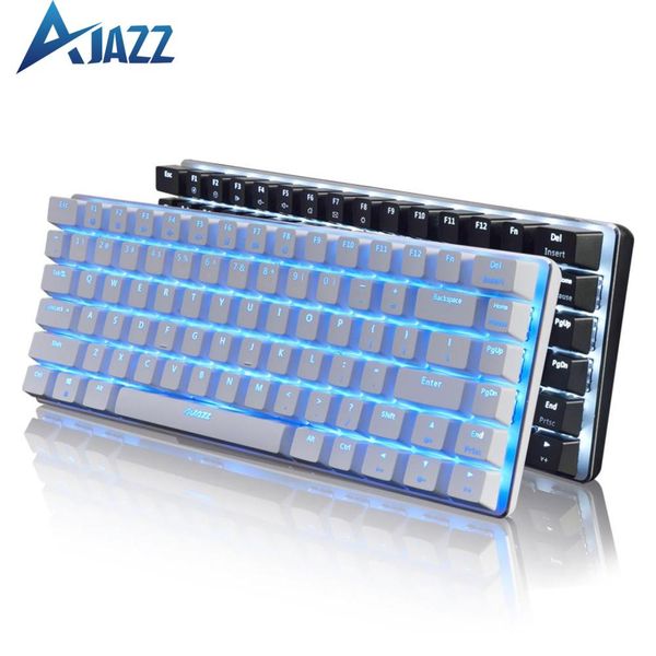 ajazz ak33 mechanical gaming keyboard black / blue switch 82 keys wired keyboard for pc games ergonomic cool led backlit design
ajazz ak33 mechanical gaming keyboard black / blue switch 82 keys wired keyboard for pc games ergonomic cool led backlit design