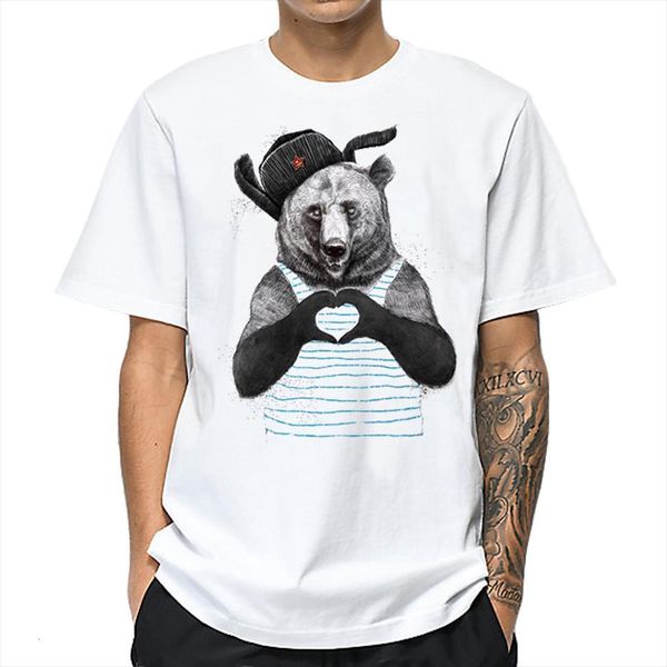 100% cotton cute cartoon men heart pattern bear animal print tee short sleeve funny harajuku plus size, White;black
100% cotton cute cartoon men heart pattern bear animal print tee short sleeve funny harajuku plus size, White;black