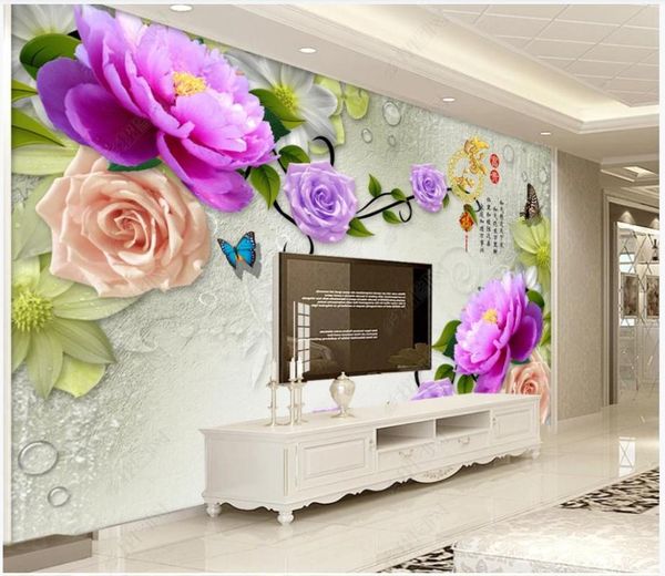 wallpapers custom po wallpaper 3d murals modern fantasy rose flower living room tv background wall papers decoration painting 
wallpapers custom po wallpaper 3d murals modern fantasy rose flower living room tv background wall papers decoration painting