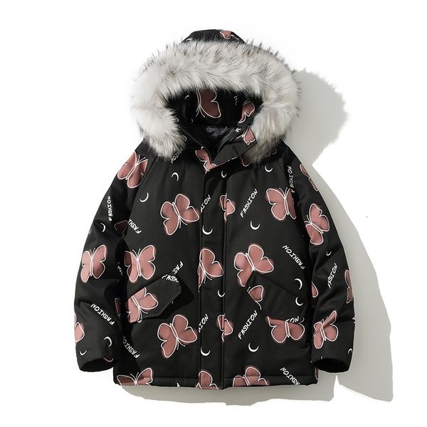 glacialwhale mens winter down jacket 2021 hiphop butterfly hooded windproof coat streetwear waterproof for, Black
glacialwhale mens winter down jacket 2021 hiphop butterfly hooded windproof coat streetwear waterproof for, Black
