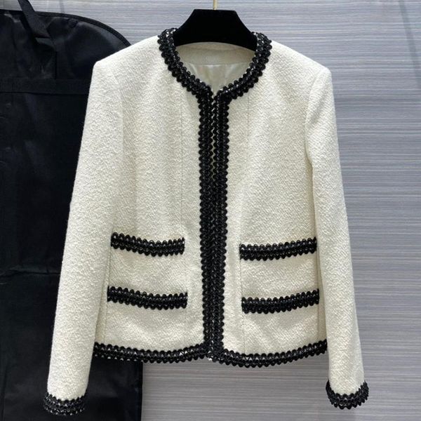 white elegant women jacket spring o-neck long sleeve jacket coat fashion female outwear, Black;brown
white elegant women jacket spring o-neck long sleeve jacket coat fashion female outwear, Black;brown