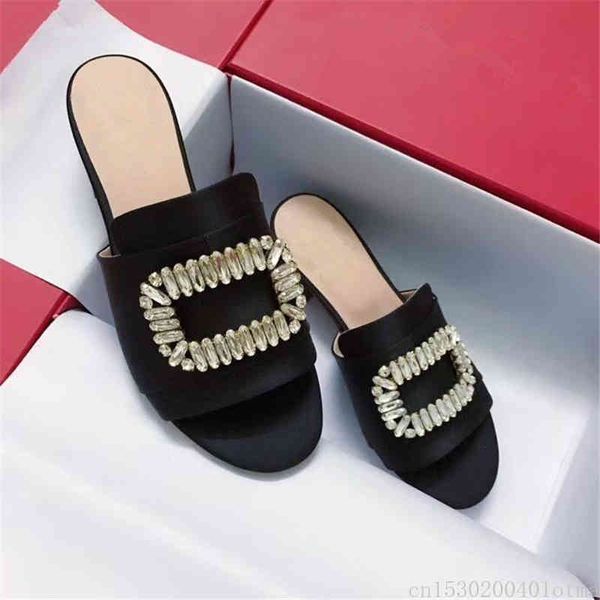 70% off wholesale sandals flip-flops candy color women sliipers luxury crystal peep toe beach sandal silk stain chunky low heels slids outfi, Black
70% off wholesale sandals flip-flops candy color women sliipers luxury crystal peep toe beach sandal silk stain chunky low heels slids outfi, Black