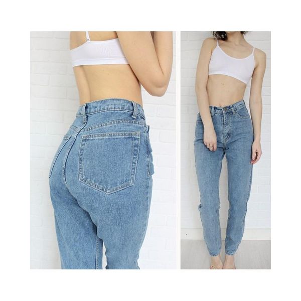 denim jeans women europe and the new with retro waisted jean haren pants jeans, Blue
denim jeans women europe and the new with retro waisted jean haren pants jeans, Blue