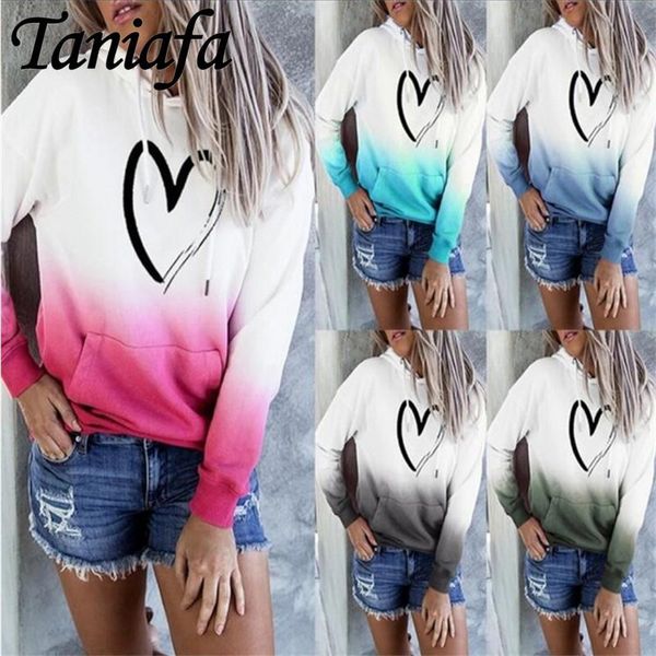 women's hoodies & sweatshirts casual pocket long sleeve hooded pullovers fashion gradient color women heart printed, Black
women's hoodies & sweatshirts casual pocket long sleeve hooded pullovers fashion gradient color women heart printed, Black