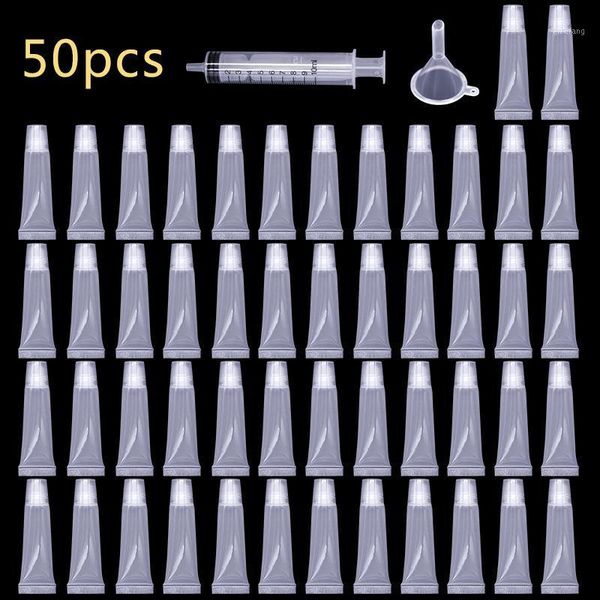 storage bottles & jars 5/10/15/20ml empty lip gloss tubes with funnels clear soft container refillable lipgloss for diy makeup tool
storage bottles & jars 5/10/15/20ml empty lip gloss tubes with funnels clear soft container refillable lipgloss for diy makeup tool