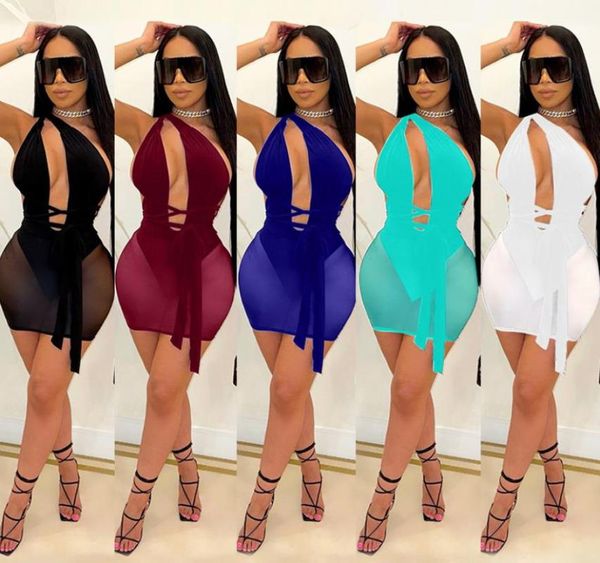 casual dresses 2021 summer lady mesh dresssolid slash neck hollow out slim waist lace up mini bodycon night club women irregular, Black;gray
casual dresses 2021 summer lady mesh dresssolid slash neck hollow out slim waist lace up mini bodycon night club women irregular, Black;gray