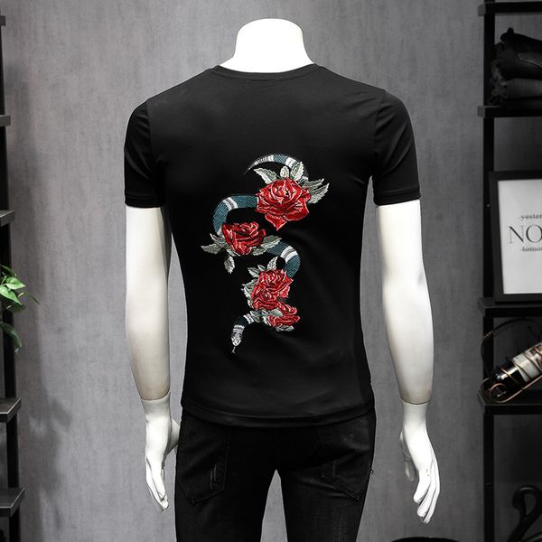 flowers printing t shirt 2021 spring summer snake embroidery short sleeve men t-shirts black white tees 5xl 9229 8yl1, White;black
flowers printing t shirt 2021 spring summer snake embroidery short sleeve men t-shirts black white tees 5xl 9229 8yl1, White;black