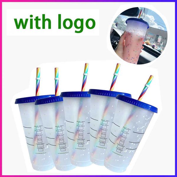 710ml reusable coffee cup, color changing cold water cup and straw, plastic bottle cap and high mark cup are well sealed
710ml reusable coffee cup, color changing cold water cup and straw, plastic bottle cap and high mark cup are well sealed