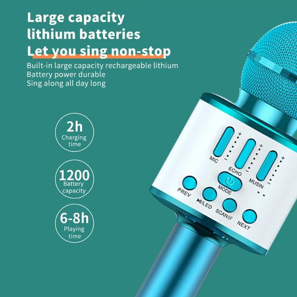 q88k colorful lights microphone for music playing singing speaker player bluetooth connection ktv 1200mah
q88k colorful lights microphone for music playing singing speaker player bluetooth connection ktv 1200mah
