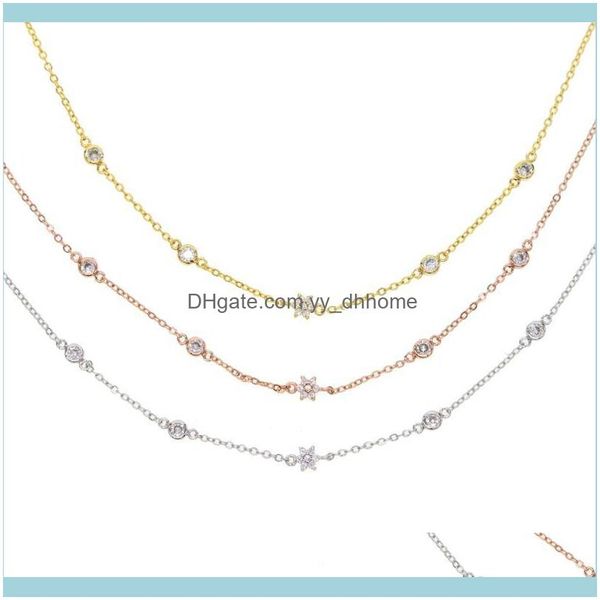 chains & pendants jewelrychains grace cubic zirconia cz tiny flower pendent necklaces delicate thin chain femme women wedding bridal necklac, Silver
chains & pendants jewelrychains grace cubic zirconia cz tiny flower pendent necklaces delicate thin chain femme women wedding bridal necklac, Silver