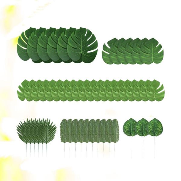 90pcs of one set 6 style artificial monstera hawaiian party decorations beautiful tropical plants layout lifelike leaves decor
90pcs of one set 6 style artificial monstera hawaiian party decorations beautiful tropical plants layout lifelike leaves decor