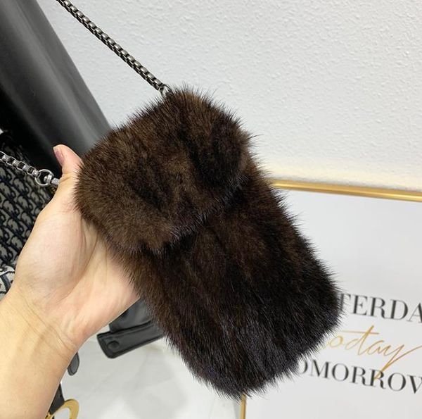 waist bags women winter fashion small real mink hair cross bag mobile phone black brown grey available
waist bags women winter fashion small real mink hair cross bag mobile phone black brown grey available