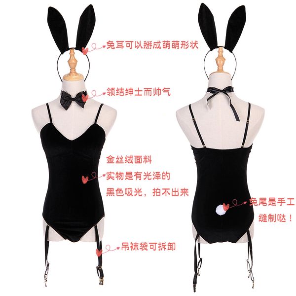 ingerie bunny gir cospay costume back red coour rabbit bodysuit erotic outfit wrapped chest anime exotic appare, Red;black
ingerie bunny gir cospay costume back red coour rabbit bodysuit erotic outfit wrapped chest anime exotic appare, Red;black