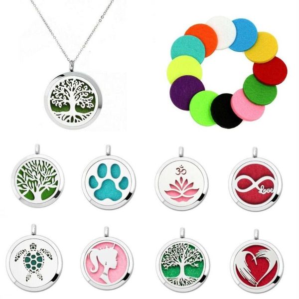 pendant necklaces 35mm stainless steel aroma essential oil diffuser locket necklace chain, Silver
pendant necklaces 35mm stainless steel aroma essential oil diffuser locket necklace chain, Silver