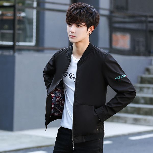 2021 new baseball jacket spring autumn casual solid fashion slim zipper bomber men overcoat mens thin pilot jackets 4xl qvli, Black;brown
2021 new baseball jacket spring autumn casual solid fashion slim zipper bomber men overcoat mens thin pilot jackets 4xl qvli, Black;brown