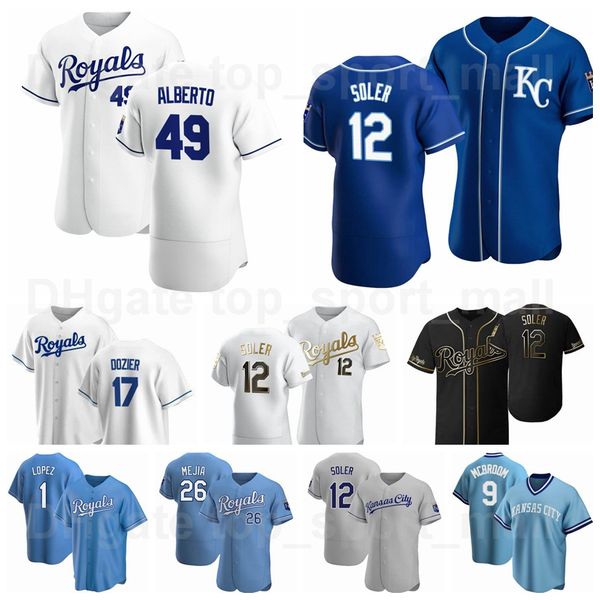 baseball 12 jorge soler jersey 49 hanser alberto 26 erick mejia 9 ryan mcbroom 17 hunter dozier 8 nicky lopez custom name number, Blue;black
baseball 12 jorge soler jersey 49 hanser alberto 26 erick mejia 9 ryan mcbroom 17 hunter dozier 8 nicky lopez custom name number, Blue;black