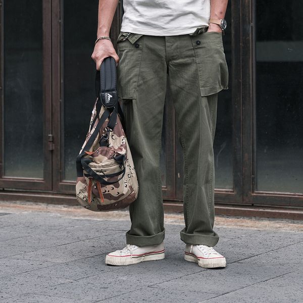bronson usmc hbt p-44 military w2 pants monkey utility fatigue for green army men imve, Black
bronson usmc hbt p-44 military w2 pants monkey utility fatigue for green army men imve, Black