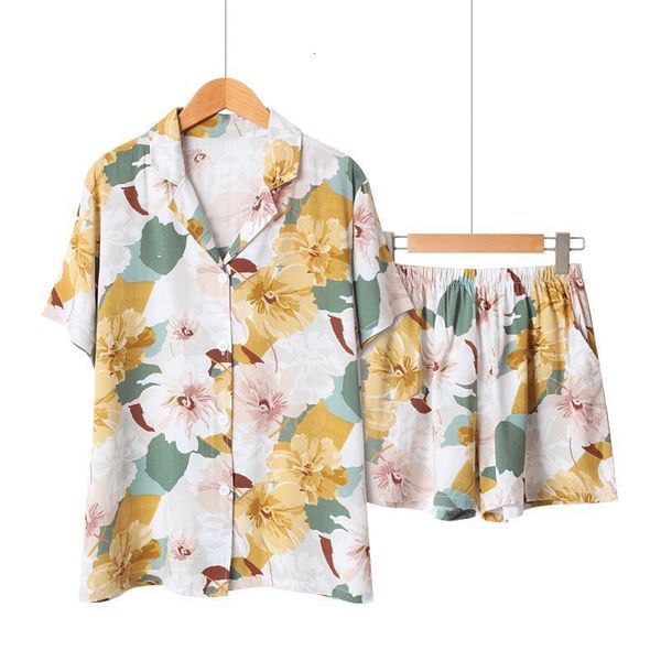 summer satin short sleeve pajamas for women turn-down collar sleepwear floral printing pijama mujer shorts home clothes pj set, Black;red
summer satin short sleeve pajamas for women turn-down collar sleepwear floral printing pijama mujer shorts home clothes pj set, Black;red