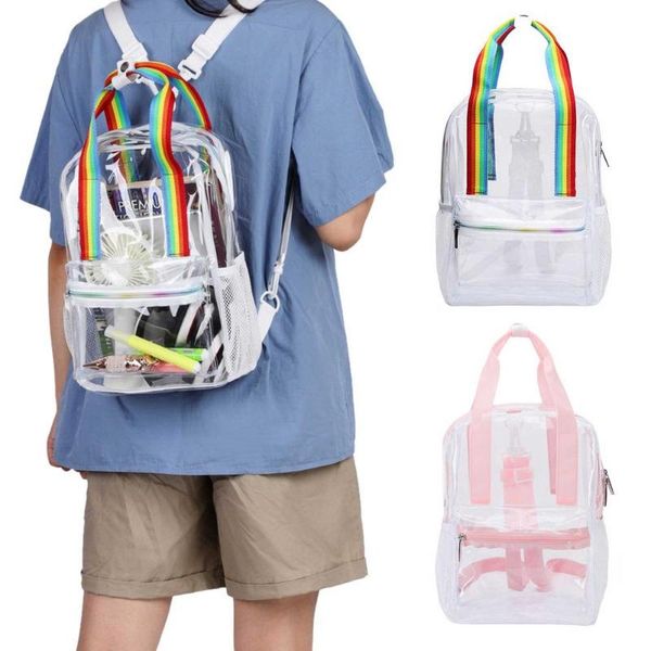 backpack aosbos pvc waterproof transparent school bag see through backpacks large capacity solid clear
backpack aosbos pvc waterproof transparent school bag see through backpacks large capacity solid clear