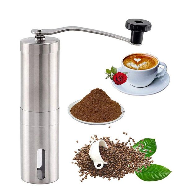 manual coffee grinders hand grinder detachable stainless steel bean spice washed reused kitchen tools
manual coffee grinders hand grinder detachable stainless steel bean spice washed reused kitchen tools