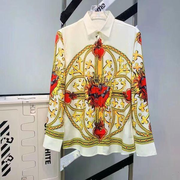 men's casual shirts sz07810 fashion 2021 runway luxury european design party style clothing, White;black
men's casual shirts sz07810 fashion 2021 runway luxury european design party style clothing, White;black