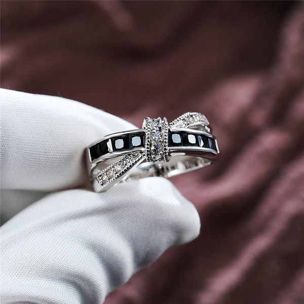 wedding rings vintage male female black stone ring crystal small zircon for women luxury bridal cross engagement, Slivery;golden
wedding rings vintage male female black stone ring crystal small zircon for women luxury bridal cross engagement, Slivery;golden