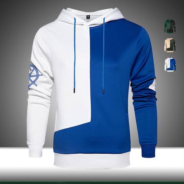 men clothing hooded sweatshirts men's fashion patchwork hoodies tracksuit male autumn winter warm sportswear kg-72, Black
men clothing hooded sweatshirts men's fashion patchwork hoodies tracksuit male autumn winter warm sportswear kg-72, Black