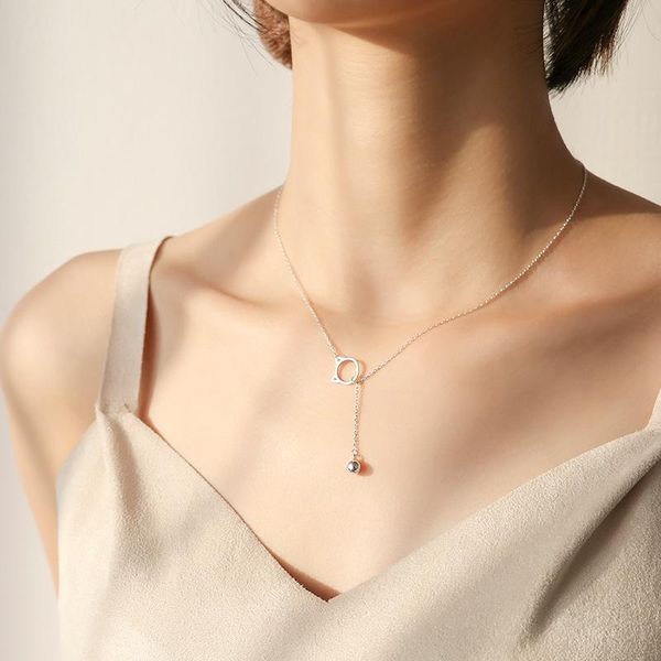 pendant necklaces korean fashion necklace 2021 cat bell for women clavicle chains female jewelry birthday gift collares, Silver
pendant necklaces korean fashion necklace 2021 cat bell for women clavicle chains female jewelry birthday gift collares, Silver