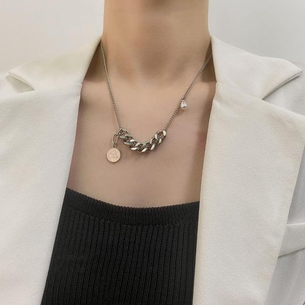 chains modern jewelry metal pendant necklace design silvery plating selling chain for girl lady gifts, Silver
chains modern jewelry metal pendant necklace design silvery plating selling chain for girl lady gifts, Silver