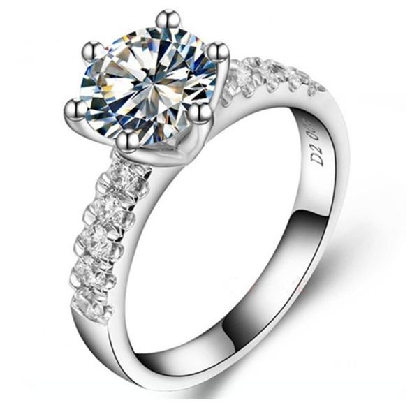 cluster rings 2ct d vvs1 diamond ring prongs engagement women platinum 950 jewelry white gold wedding, Golden;silver
cluster rings 2ct d vvs1 diamond ring prongs engagement women platinum 950 jewelry white gold wedding, Golden;silver