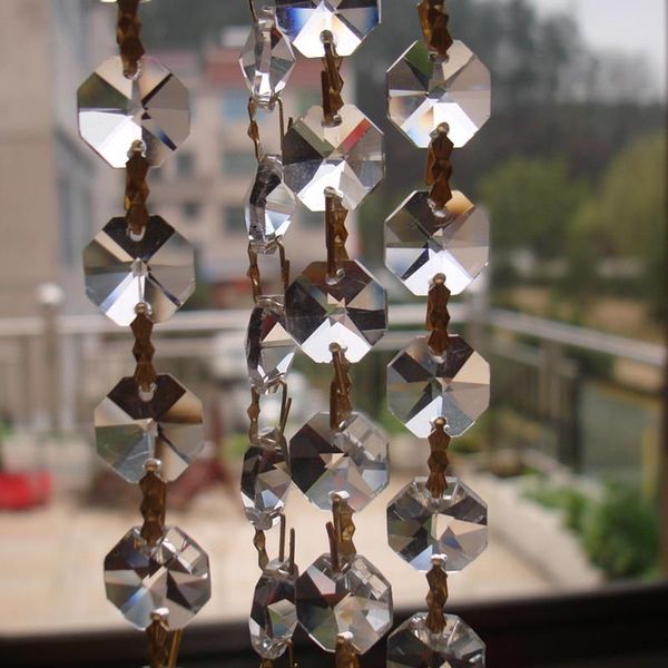 chandelier crystal dazzling glass octagonal beads+golden butterfly buckles chain parts garland strand curtain
chandelier crystal dazzling glass octagonal beads+golden butterfly buckles chain parts garland strand curtain