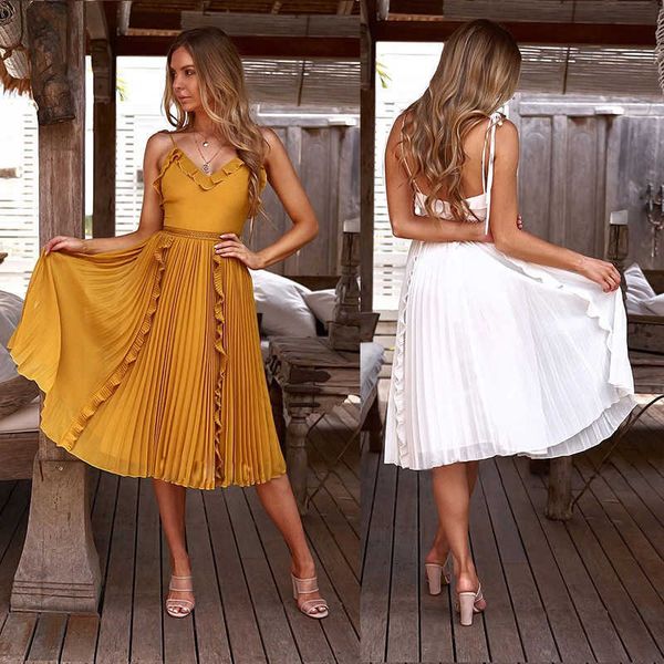 luxury party evening dress 2021 summer v-neck suspender skirt, White;pink
luxury party evening dress 2021 summer v-neck suspender skirt, White;pink