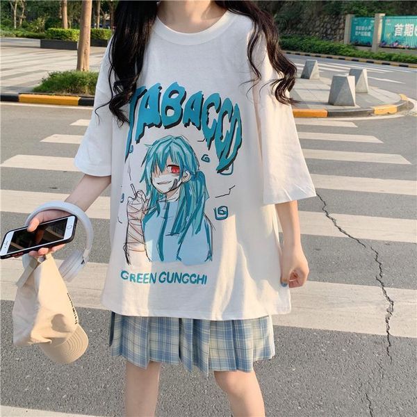 japan 2021 new lolita cartoon style graphic shirts women will see oversized short sleeve kawaii t-shirt schoolgirl clothes loose 4icd, White
japan 2021 new lolita cartoon style graphic shirts women will see oversized short sleeve kawaii t-shirt schoolgirl clothes loose 4icd, White