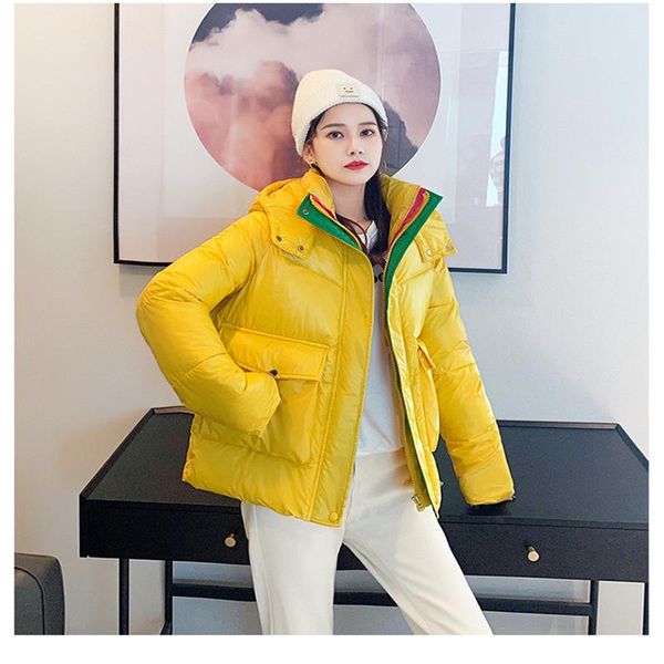 singrain women hooded down coat winter thicken warm fashion loose streetwear outwear korean white duck oversized down jacket, Black
singrain women hooded down coat winter thicken warm fashion loose streetwear outwear korean white duck oversized down jacket, Black