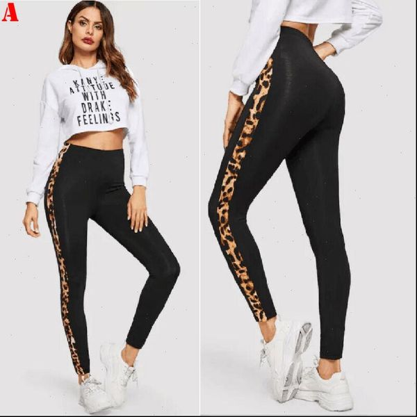 2021 summer womens leggings leopard side striped skinny stretchy ankle length leggings running cycling spots lenggings, Black
2021 summer womens leggings leopard side striped skinny stretchy ankle length leggings running cycling spots lenggings, Black