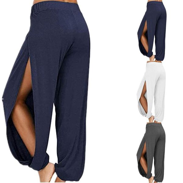 yoga outfit women's summer loose sport fitness pants solid color split high stretch flanne exercise running harem swearpants
yoga outfit women's summer loose sport fitness pants solid color split high stretch flanne exercise running harem swearpants