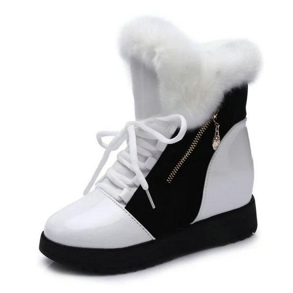 boots olomm plus velvet snow female 2021 winter large size wild thick women's increased short ab-122, Black
boots olomm plus velvet snow female 2021 winter large size wild thick women's increased short ab-122, Black