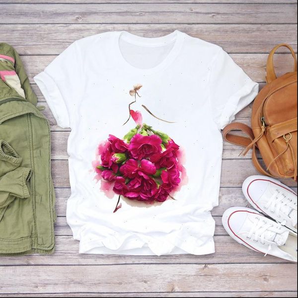 womens t shirts floral elegant ladies 90s short sleeve flower floral women print ladies t graphic female tee t shirt, White
womens t shirts floral elegant ladies 90s short sleeve flower floral women print ladies t graphic female tee t shirt, White
