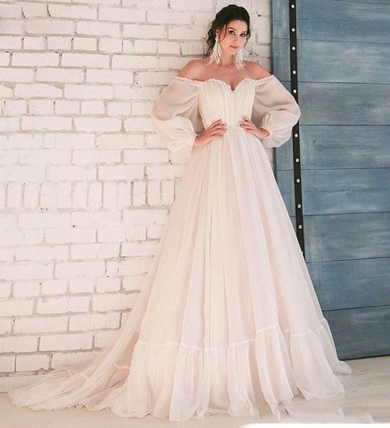 fashion 2021 new boho ivory a-line appliques sleeves bride ruffles wedding gown qg8f, White
fashion 2021 new boho ivory a-line appliques sleeves bride ruffles wedding gown qg8f, White