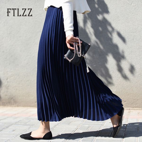 2021 new fashion vintage pleated women slim elastic high waisted solid long skirts ladies elegant office maxi skirt 15jp, Black
2021 new fashion vintage pleated women slim elastic high waisted solid long skirts ladies elegant office maxi skirt 15jp, Black