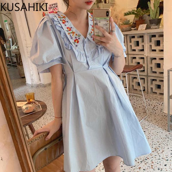 kusahiki floral embroidery ruffle v-neck women dress puff sleeve high waist a-line vestidos sweet korean summer dresses 6g298 210602, Black;gray
kusahiki floral embroidery ruffle v-neck women dress puff sleeve high waist a-line vestidos sweet korean summer dresses 6g298 210602, Black;gray