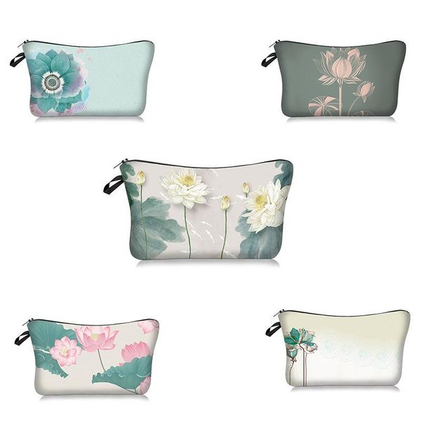 cosmetic bags & cases women 2021 small fresh lotus series make-up bag hand wash travel storage
cosmetic bags & cases women 2021 small fresh lotus series make-up bag hand wash travel storage