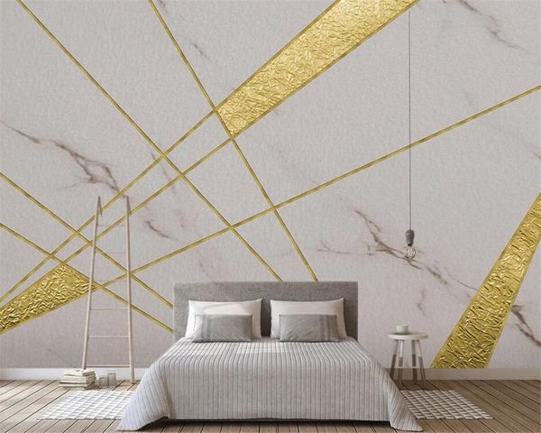 wallpapers customized large wallpaper 3d modern minimalist geometric lines gold foil marble texture background wall living room decoration
wallpapers customized large wallpaper 3d modern minimalist geometric lines gold foil marble texture background wall living room decoration